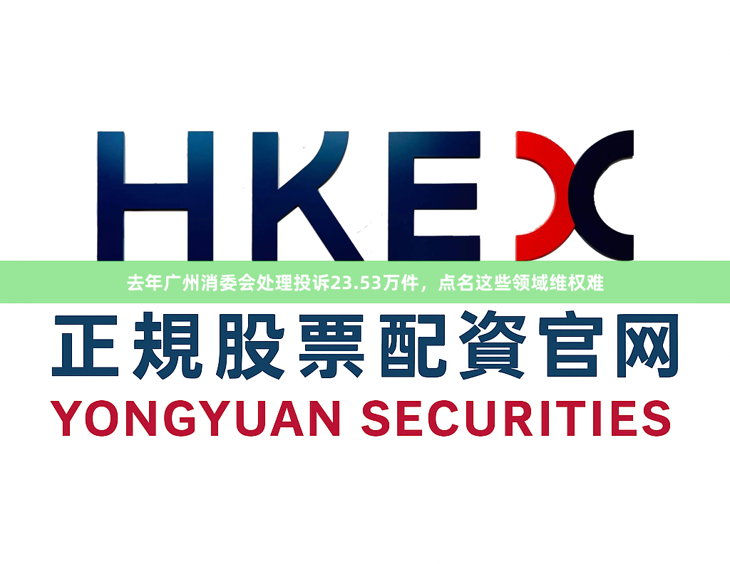 去年广州消委会处理投诉23.53万件，点名这些领域维权难
