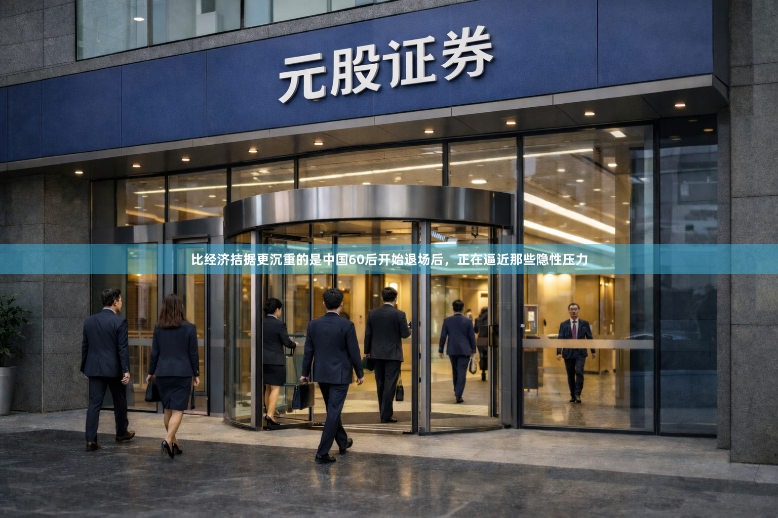比经济拮据更沉重的是中国60后开始退场后，正在逼近那些隐性压力